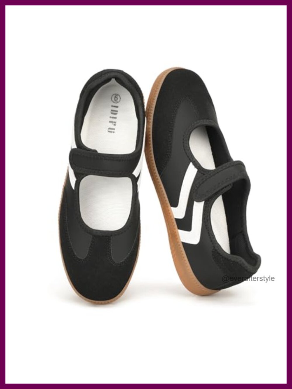 Mary Jane Sneakers Women Retro Ballet Flats Slip On Comfort Walking Shoes